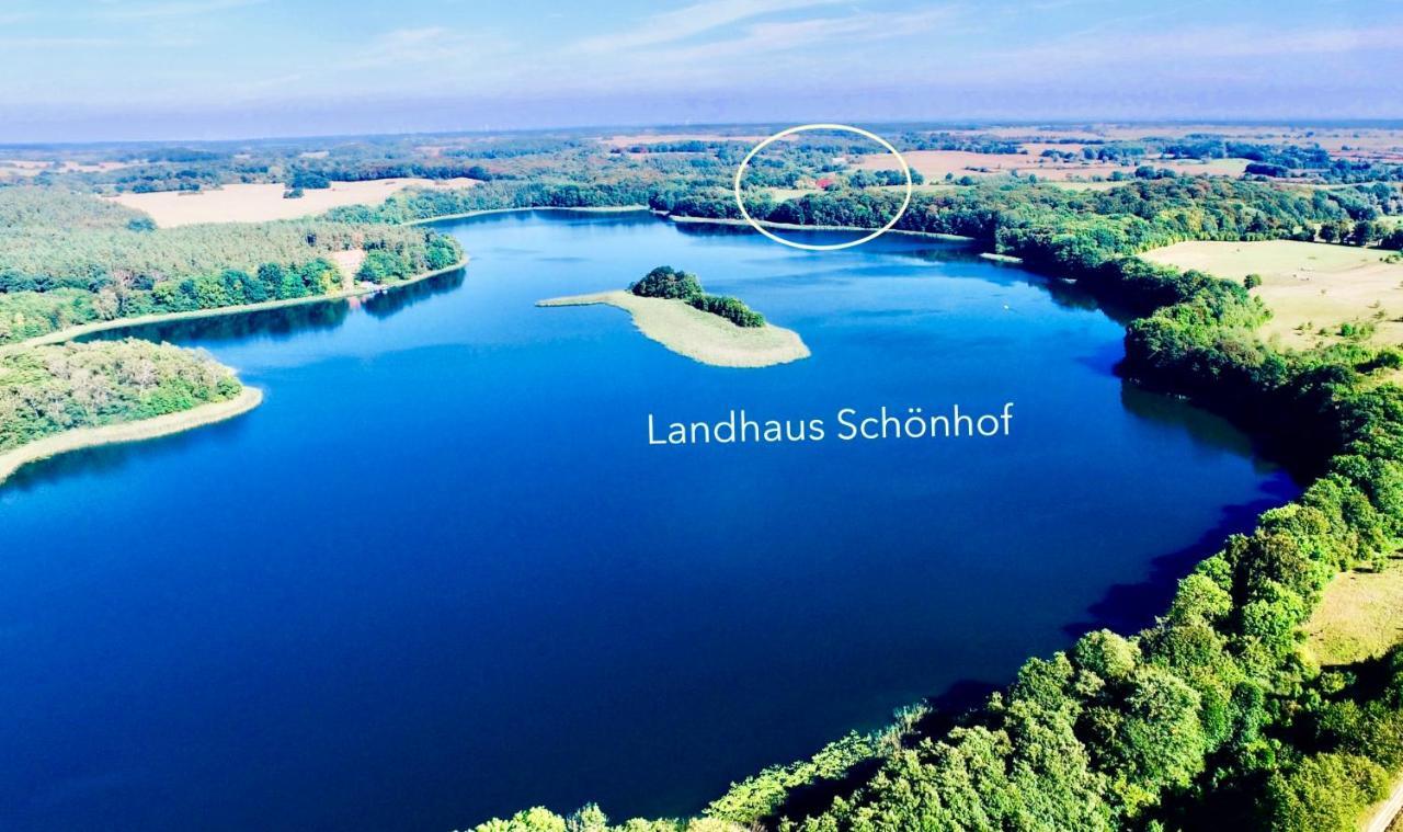 Landhaus Schoenhof Feldberger Seenlandschaft Eksteriør bilde